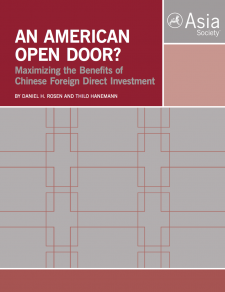 An American Open Door? Maximizing the Benefits of Chinese Foreign Direct Investment